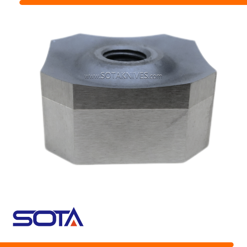 Carbide Inlaid Single-shaft Shredder Knife in Recycling Industry