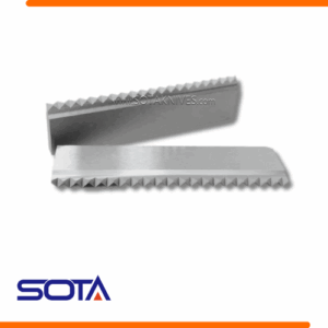 Zig Zag Knives for Flow Wrapper